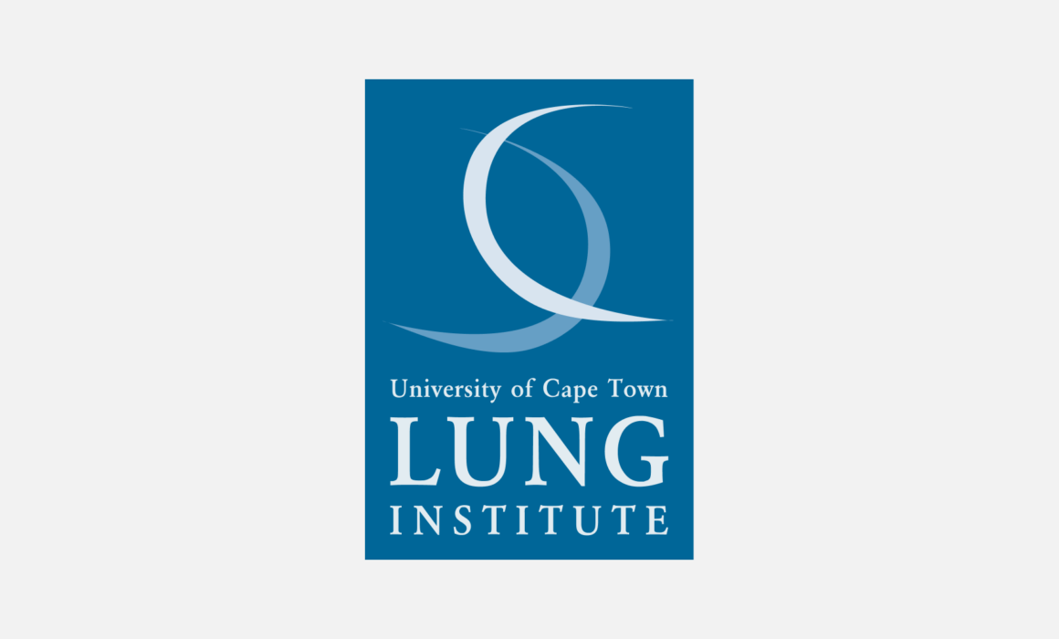 Logo of UCT Lung Institute designed by Imago Visual, symbolising the integration of diverse medical disciplines.