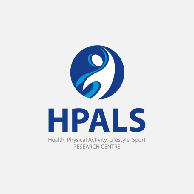 Logo for HPALS designed by Imago Visual, showcasing energy and vitality in health research.