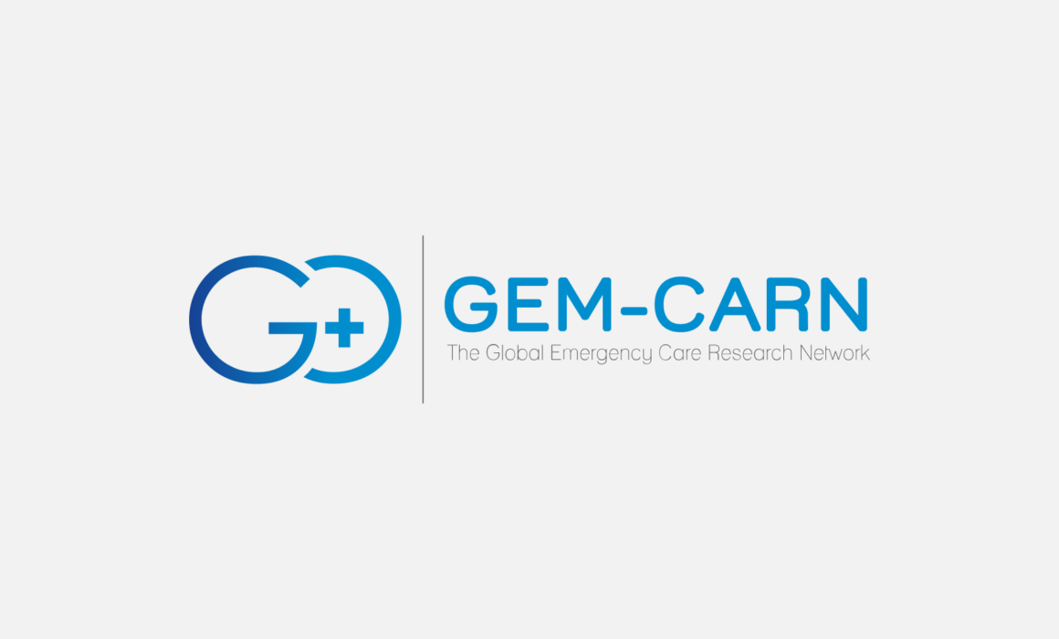 Logo of GEM-CARN designed by Imago Visual, symbolising global emergency care innovation.