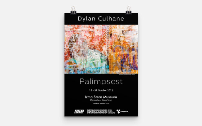 Dylan Culhane exhibition poster