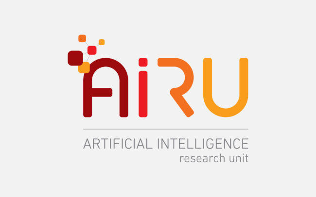Branding elements for UCT's AI Research Unit.