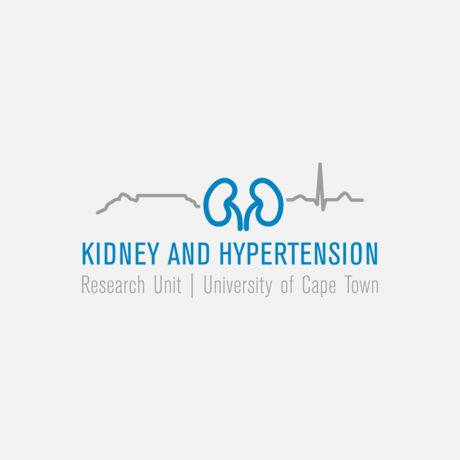 Logo of KHRU, designed by Imago Visual, symbolising advanced research in kidney health and hypertension.