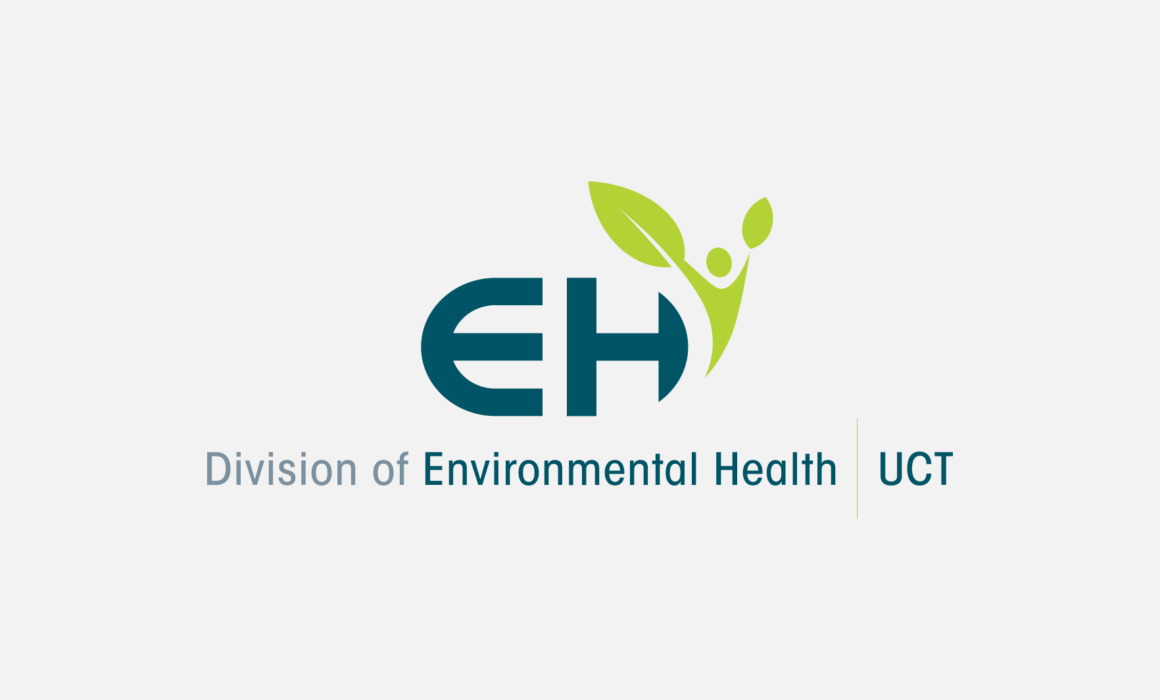 Logo design for UCT’s Division of Environmental Health by Imago Visual, integrating environmental and health symbols.