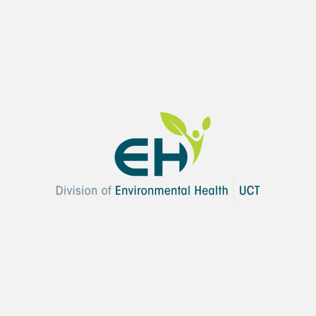 Logo design for UCT’s Division of Environmental Health by Imago Visual, integrating environmental and health symbols.